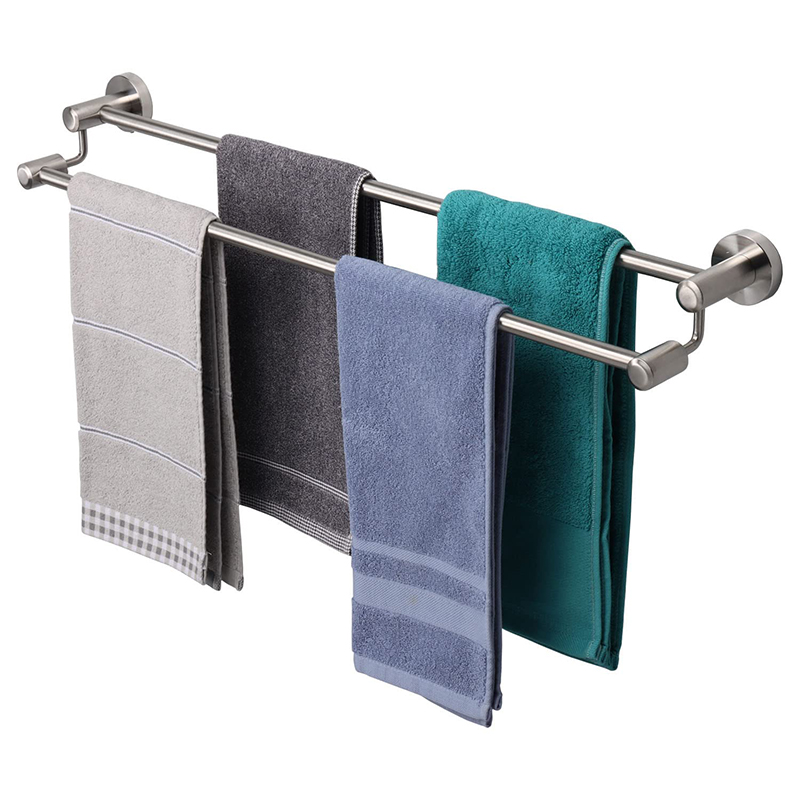 Thickened SUS304 bathroom stainless steel towel rack,