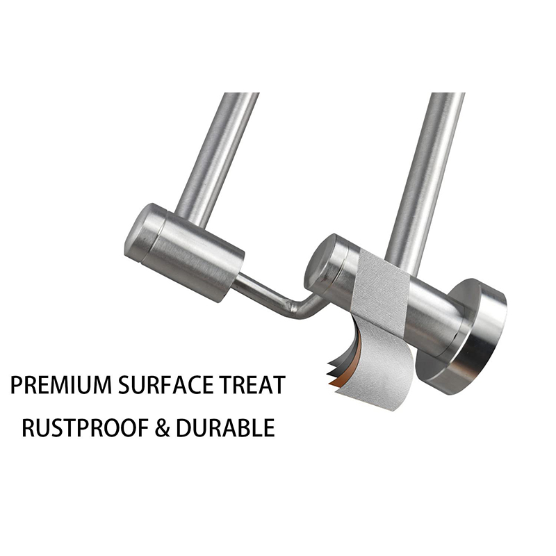 Thickened SUS304 bathroom stainless steel towel rack,