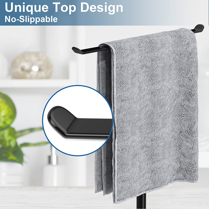 Towel rack T-shaped bathroom towel rack