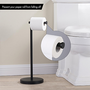 Toilet paper roll holder