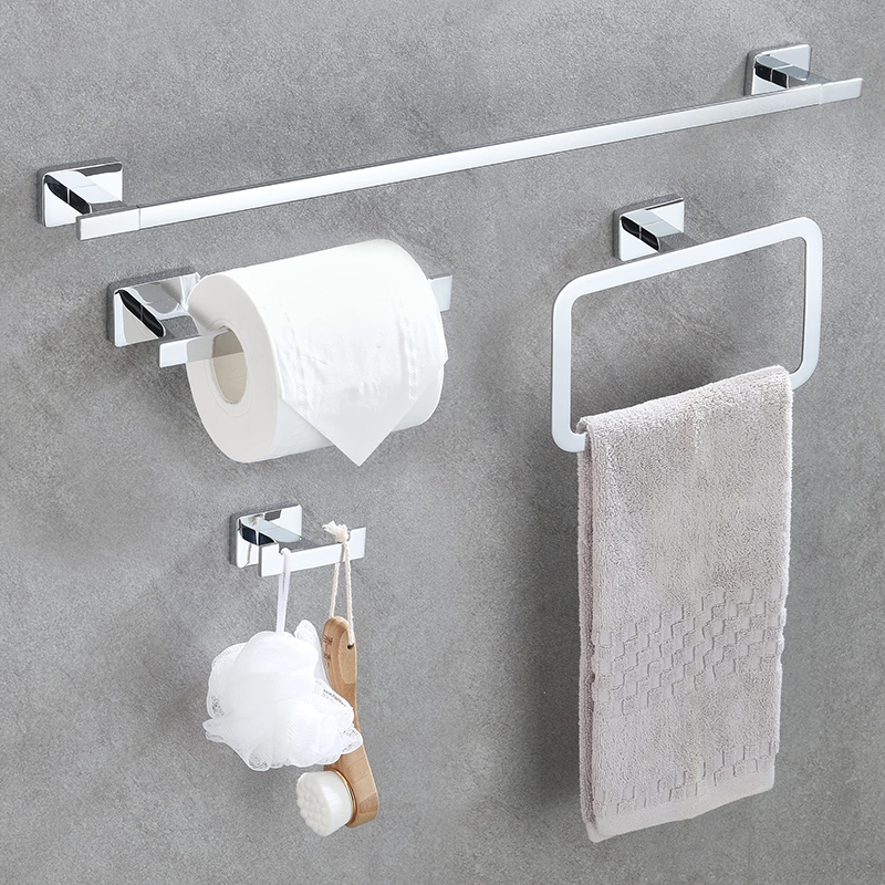 Bathroom hardware set, SUS304 stainless steel bathroom accessories set