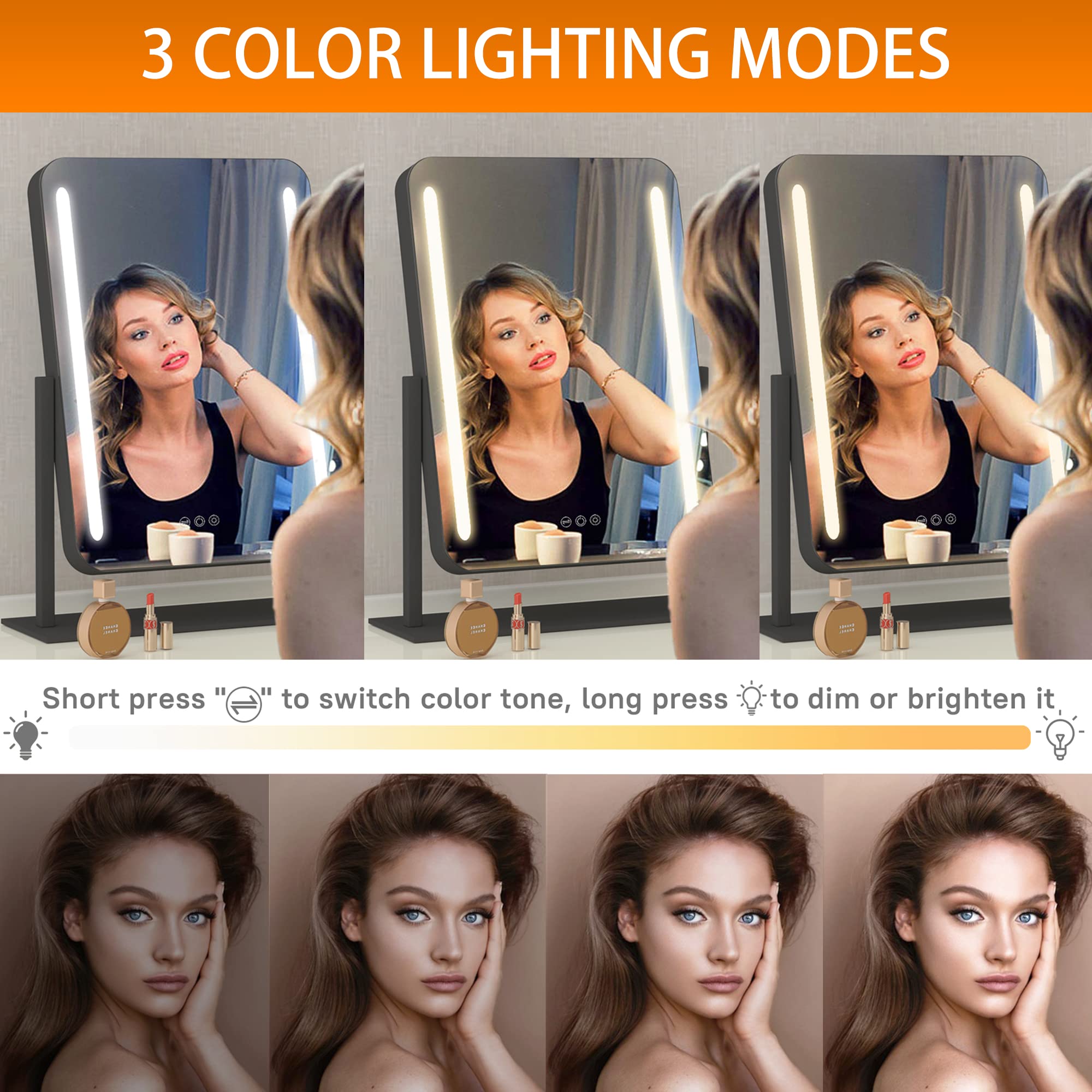 LED makeup mirror