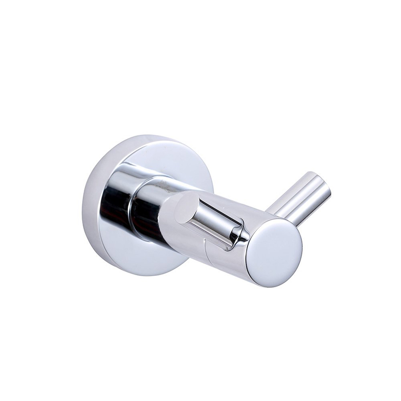 Stainless steel towel hook Double bathrobe hook