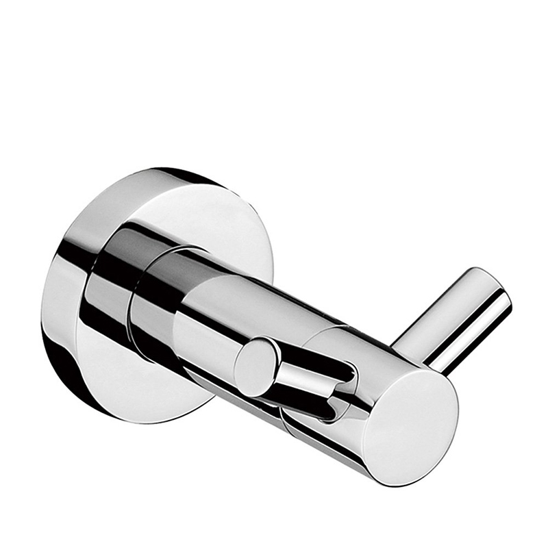 Stainless steel towel hook Double bathrobe hook