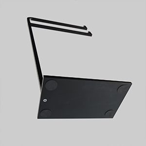 Black countertop Towel rack