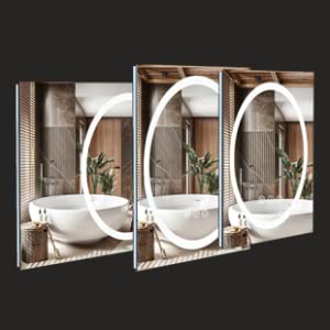 Square vanity mirror