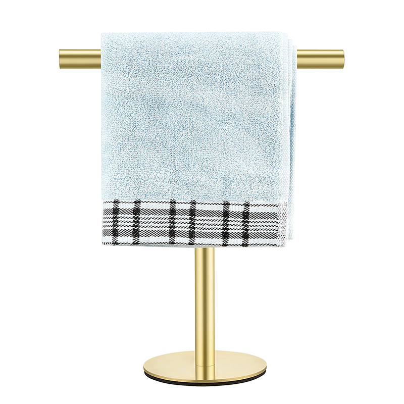 SUS304 stainless steel T-shaped towel rack