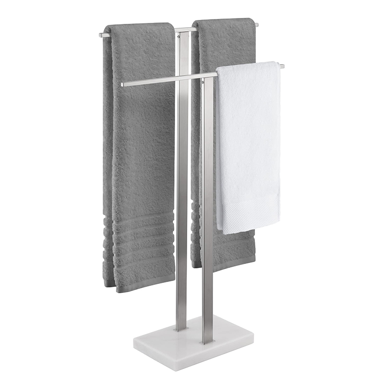 Marble Base Standing Towel Rack