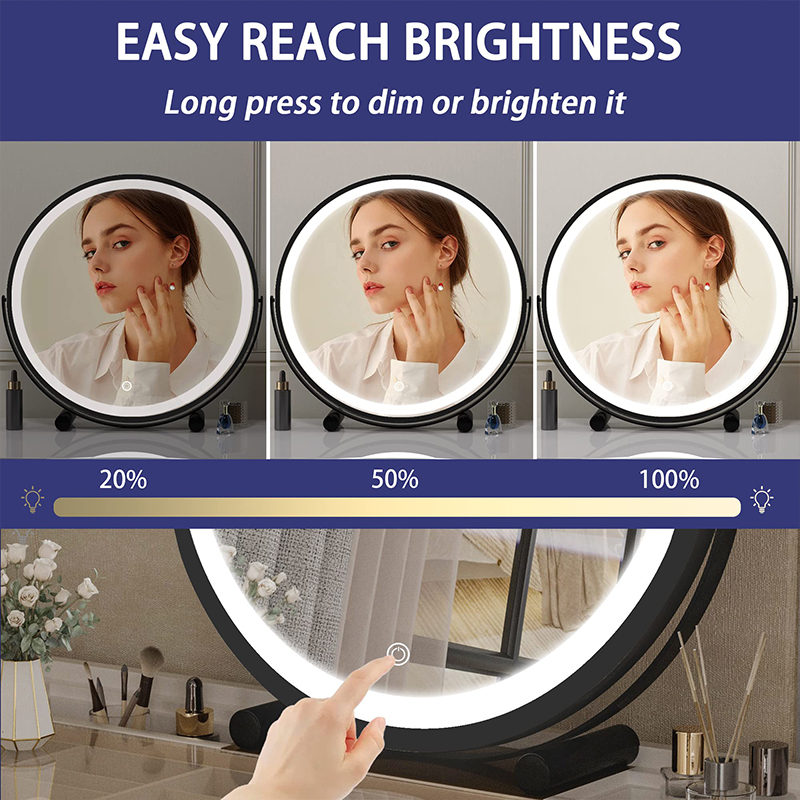 16 inch LED makeup mirror