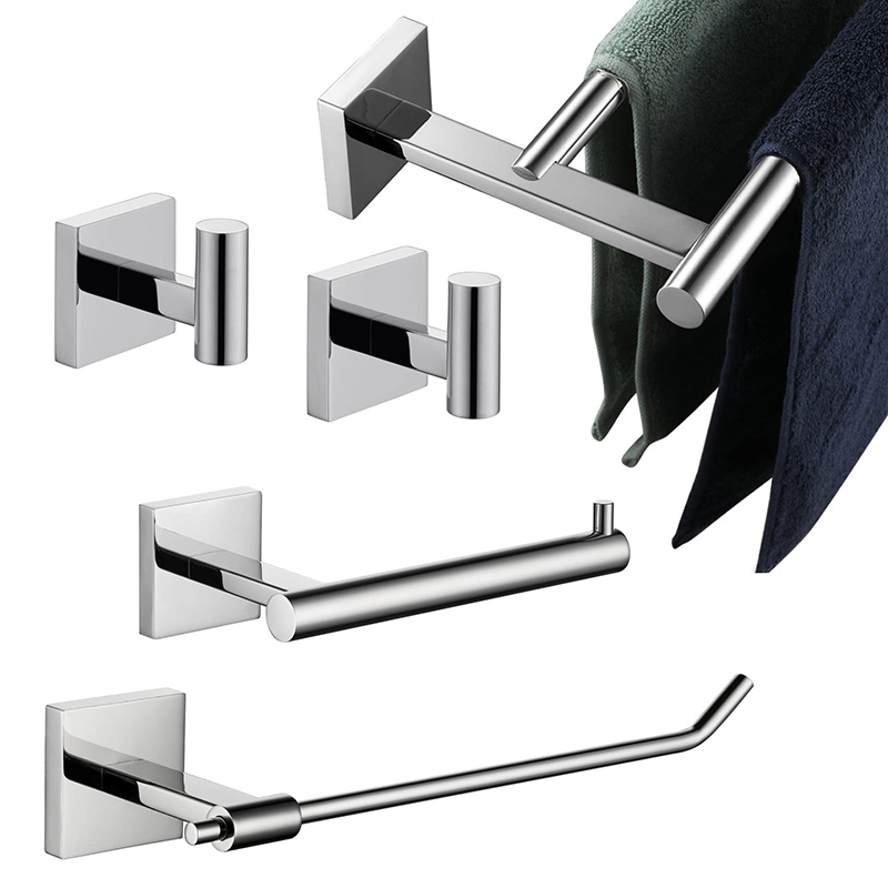 Bathroom hardware set of 5 pieces