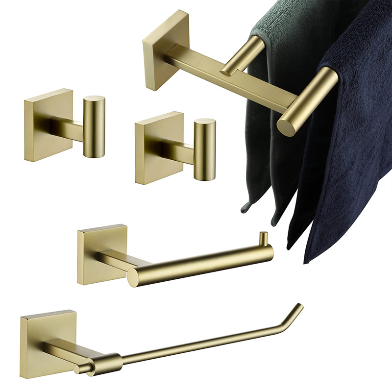 Bathroom hardware set of 5 pieces