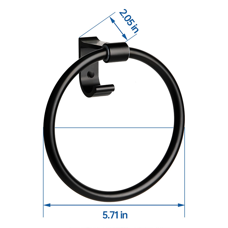 Sus304 stainless steel towel ring