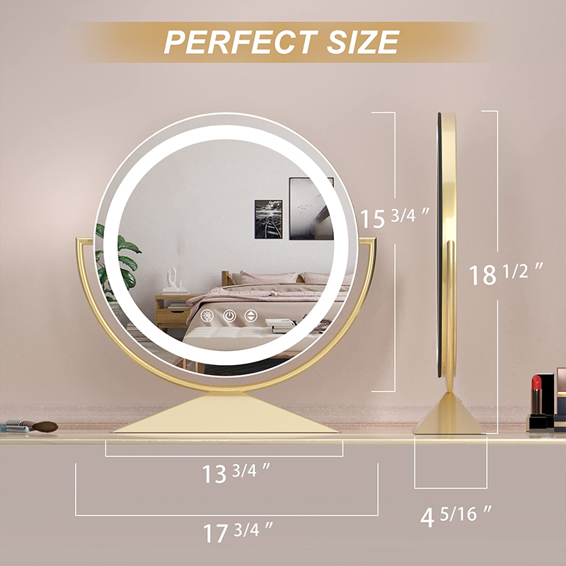 LED makeup mirror