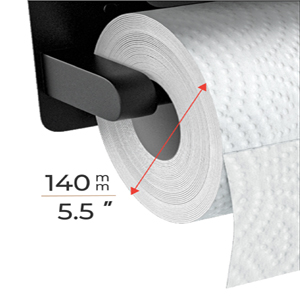 Subvert your perception of toilet paper holder!