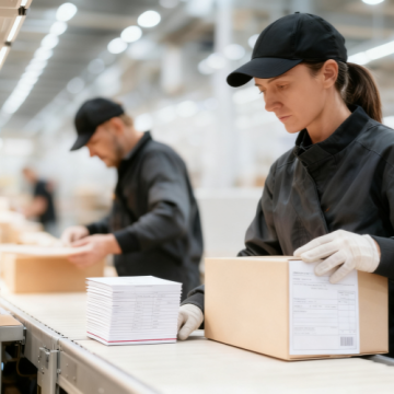 Labeling and Transshipment