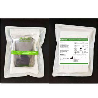 Kit de vendaje para terapia de heridas con presión negativa Espuma negra