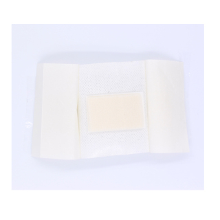 Apósito adhesivo para heridas de alginato de plata