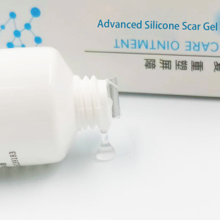 Reparação da cicatriz da ferida Gel de silicone médico para cicatriz