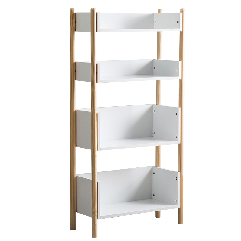 Supply Modern 4Shelf Bookcase MDF Storage Shelves Wholesale Factory