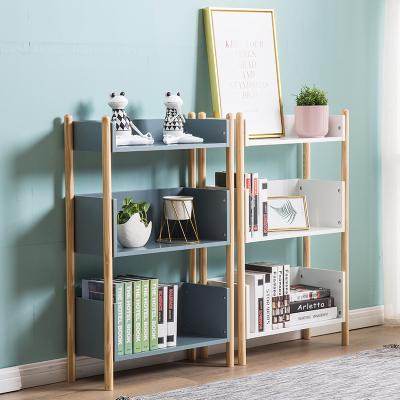 Supply Modern 4Shelf Bookcase MDF Storage Shelves Wholesale Factory
