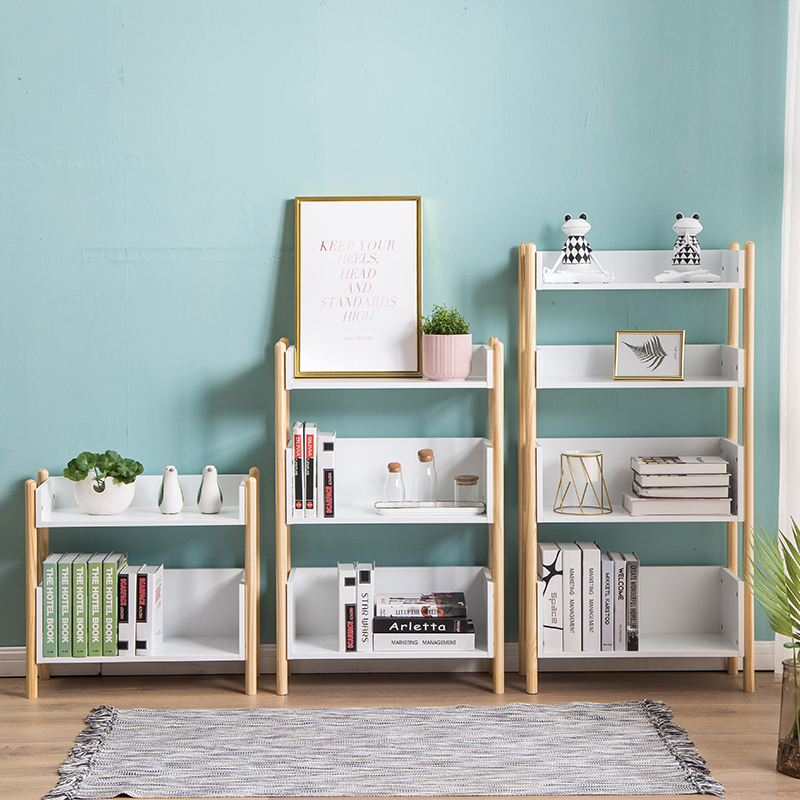 Supply Modern 4Shelf Bookcase MDF Storage Shelves Wholesale Factory