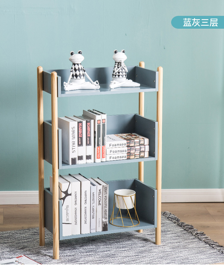 Supply Modern 4-Shelf Bookcase MDF Storage Shelves Wholesale Factory ...