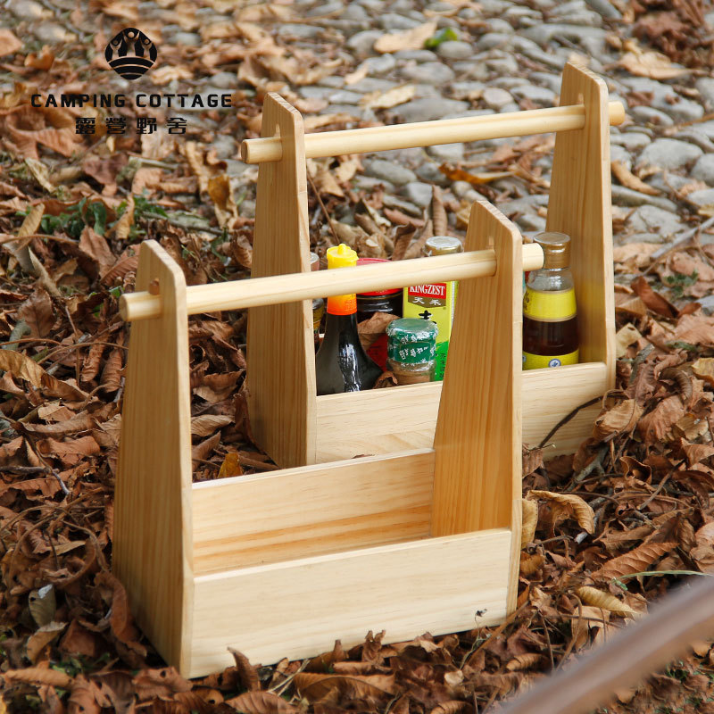 Well Made Outdoor Camping wood storage