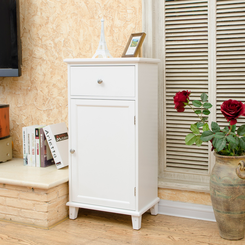 Supply Solid Wood Bathroom Storage Floor Wholesale Factory