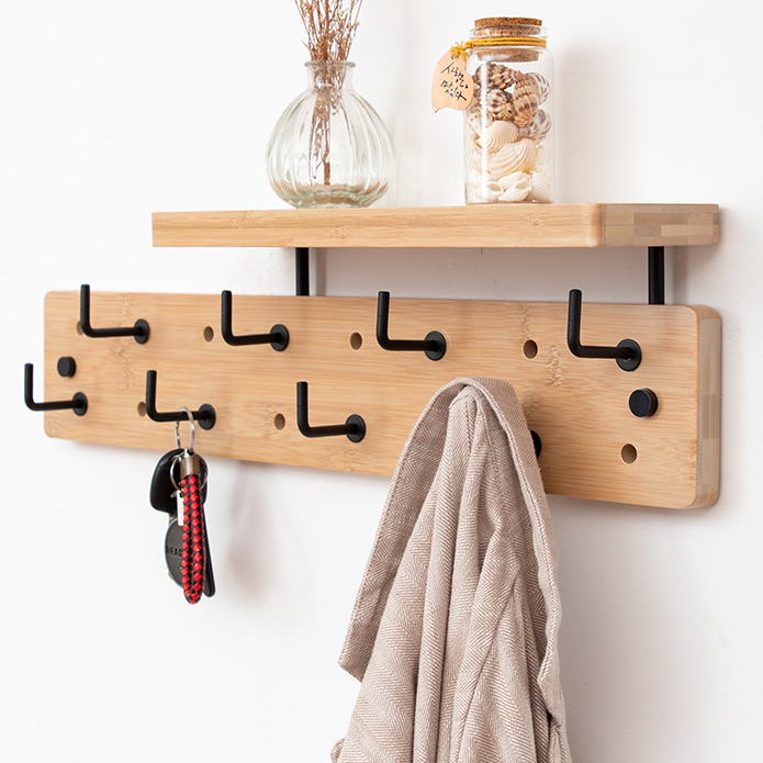 Supply Bamboo Wall Mounted Key Holder Rack Wholesale Factory - Fuzhou ...