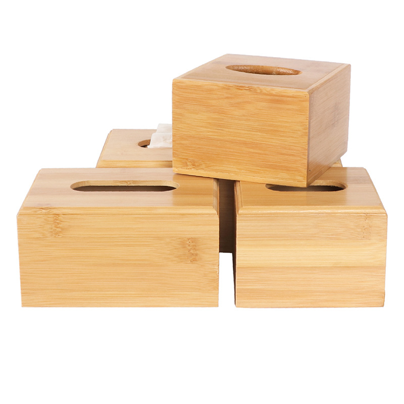 Supply Eco-friendly Bamboo Tissue Storage Box Wholesale Factory ...