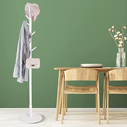 Solid Wood Coat Rack Stand