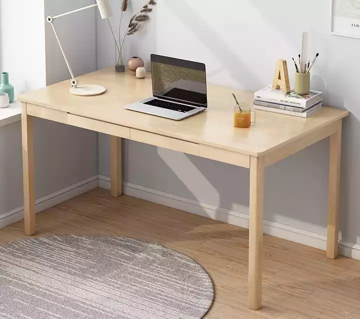 Solid Wood Home Office Computer Desk