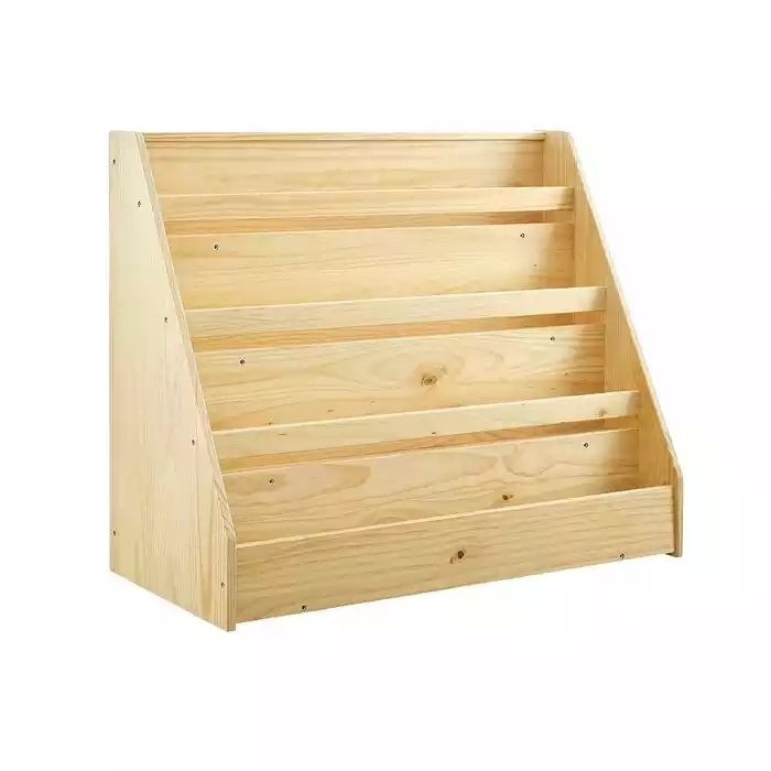 Supply Children Solid Wood Bookshelf With Magazine Rack Wholesale