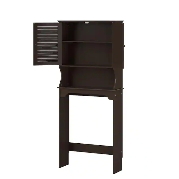 Supply Collection Over The Toilet Storage Walmart With Shutter Door
