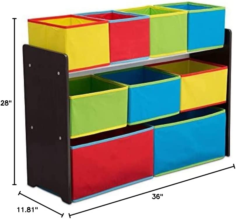 Supply 3 Tier Non Toxic Wooden Cloth Basket Kids Toy Organizer