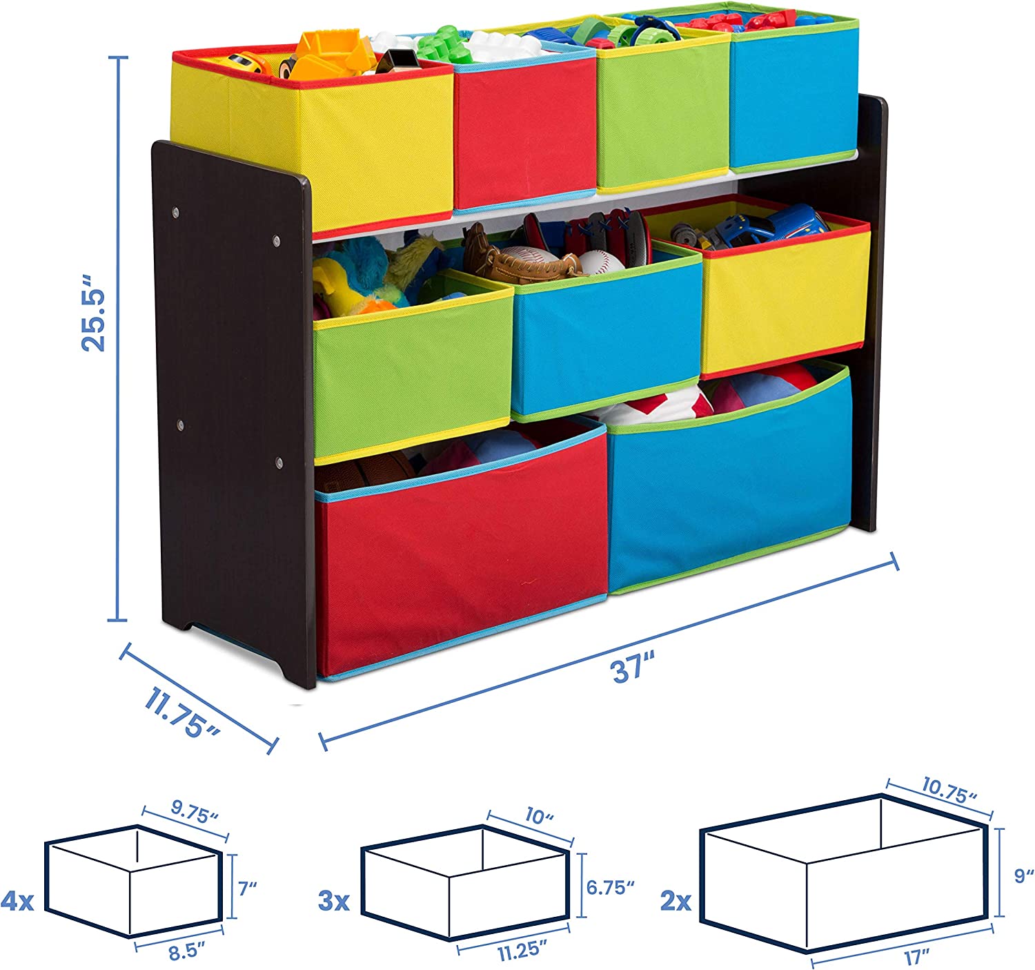 Supply 3 Tier Non Toxic Wooden Cloth Basket Kids Toy Organizer