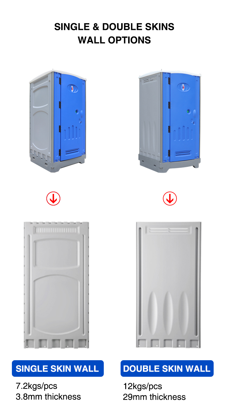 portable toilet cubicle