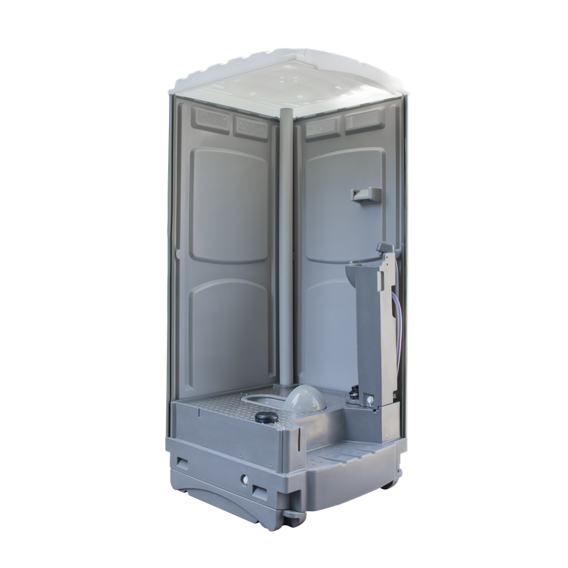 TPT-M02 Mobile tragbare Kunststofftoilette mit Toilettenspülung