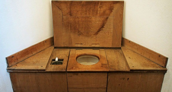 L'histoire des toilettes portables