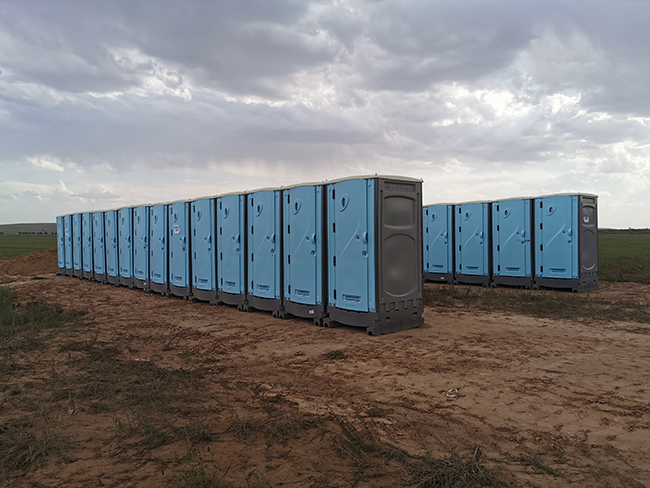 used mobile toilets factory