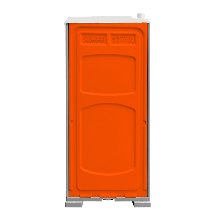 TPT-M01 Portable Flushable Toilet Site Toilet Outdoor Orange