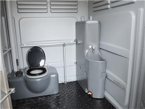 What are the benefits of a portable toilet?