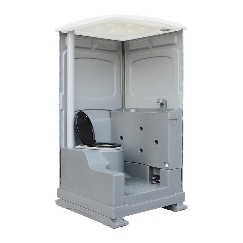 TPT-H14A Portable Flush Toilet 410L Waste Tank Outdoor Plastic Toilet