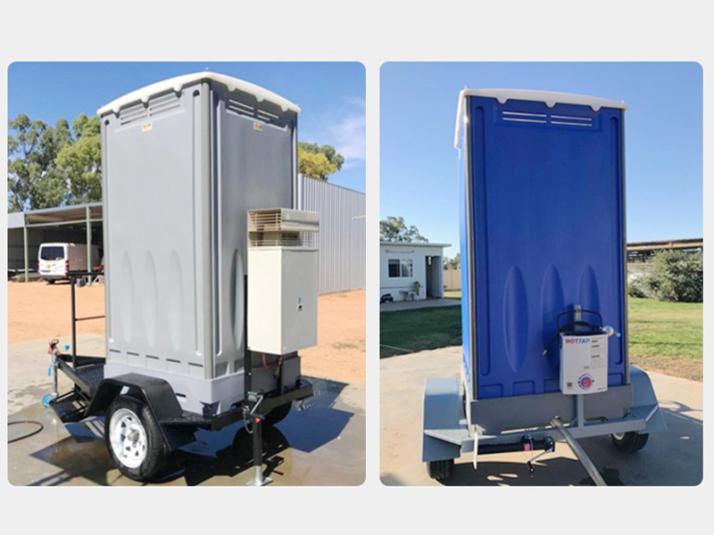 Portable Toilet and Shower Unit