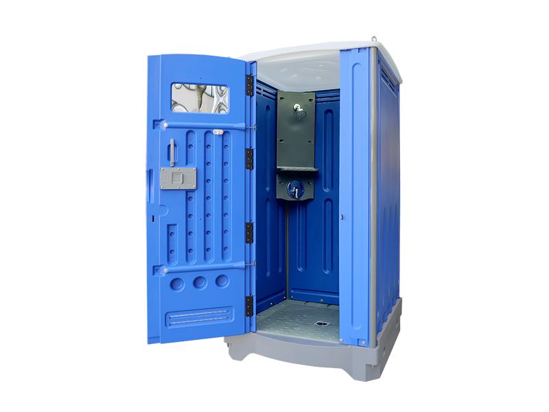 Portable Toilet at Shower Unit