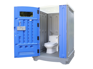 How a flushable portable toilet works?