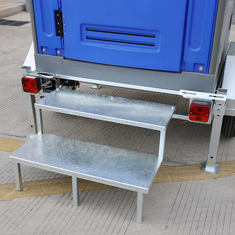 Toppla Vip Mobile Toilet Trailer Luxury Movable Portable Toilet Trailer for Portaloo Outdoor Use