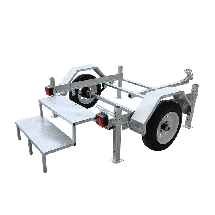 toilet and shower trailer