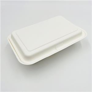 Bagasse Clamshell Containers Sugarcane Food Packaging Food Container
