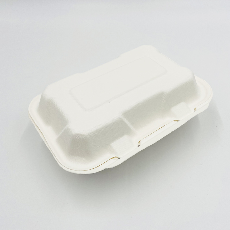 Compostable Food Containers Sugarcane Clamshell Food Containers